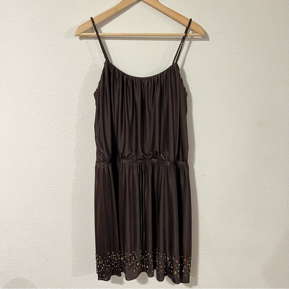 Brown/gold Sean Combs dress